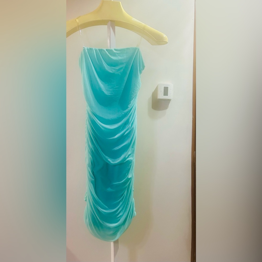 Ruched Bodycon Dress (Dar)